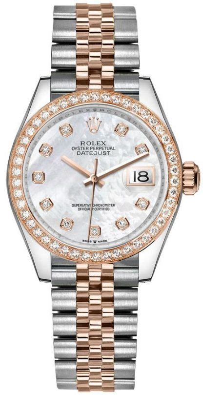 rolex damenuhr perlmutt